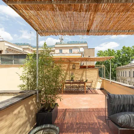 شقة Iflat Trastevere Stylish 4 Bedroom Penthouse